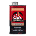 Cock Oil Water-Based Lubricant – Metal Can with Inner Plastic Liner 9 oz