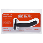 Tantus Silicone Silk Small Silicone Dildo Black