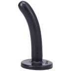 Tantus Silicone Silk Small Silicone Dildo Black