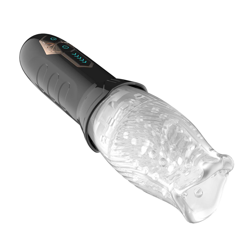 Adam & Eve Adam's Gawk Gawk Rotating & Vibrating Masturbator