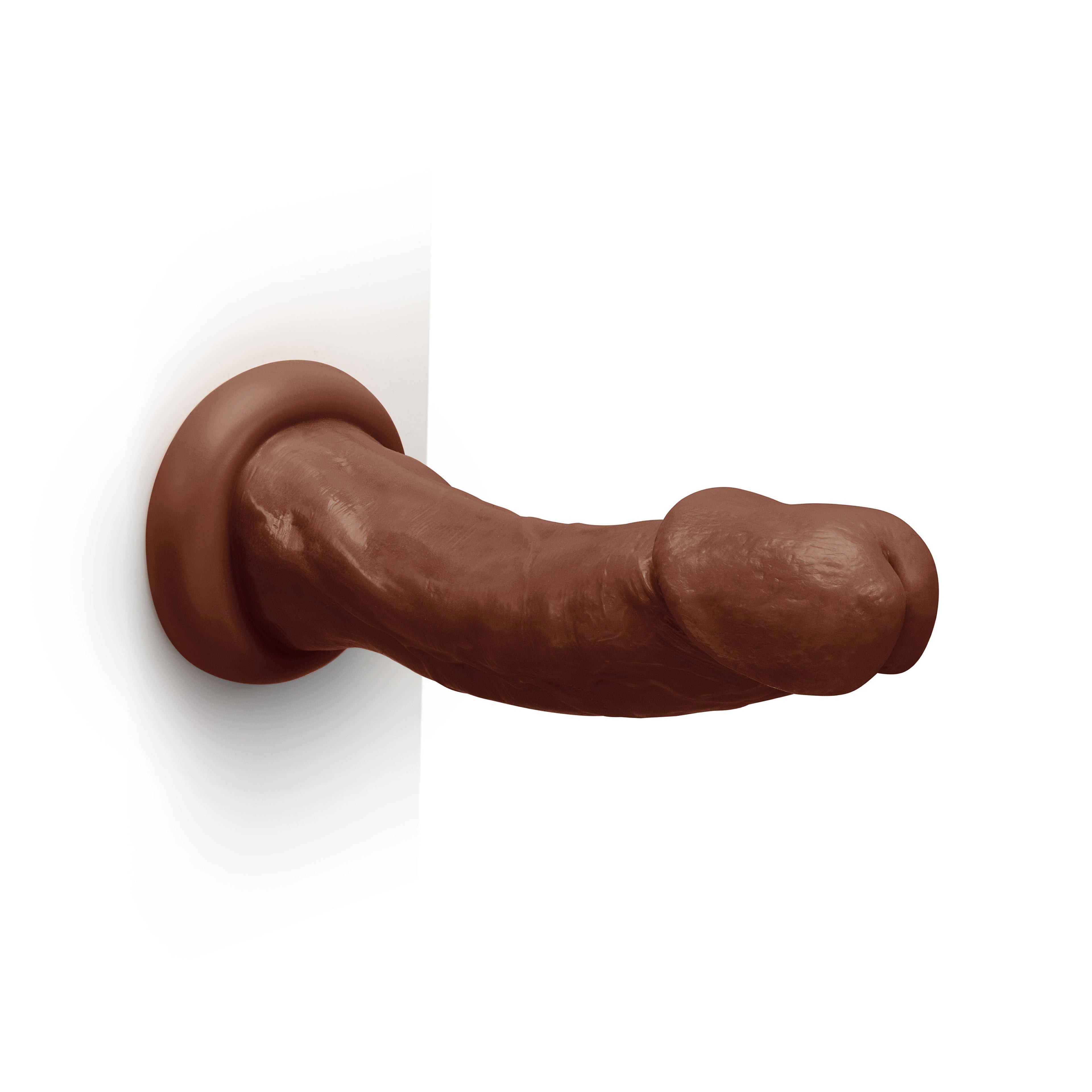 9" Realistic Dildo - Dark