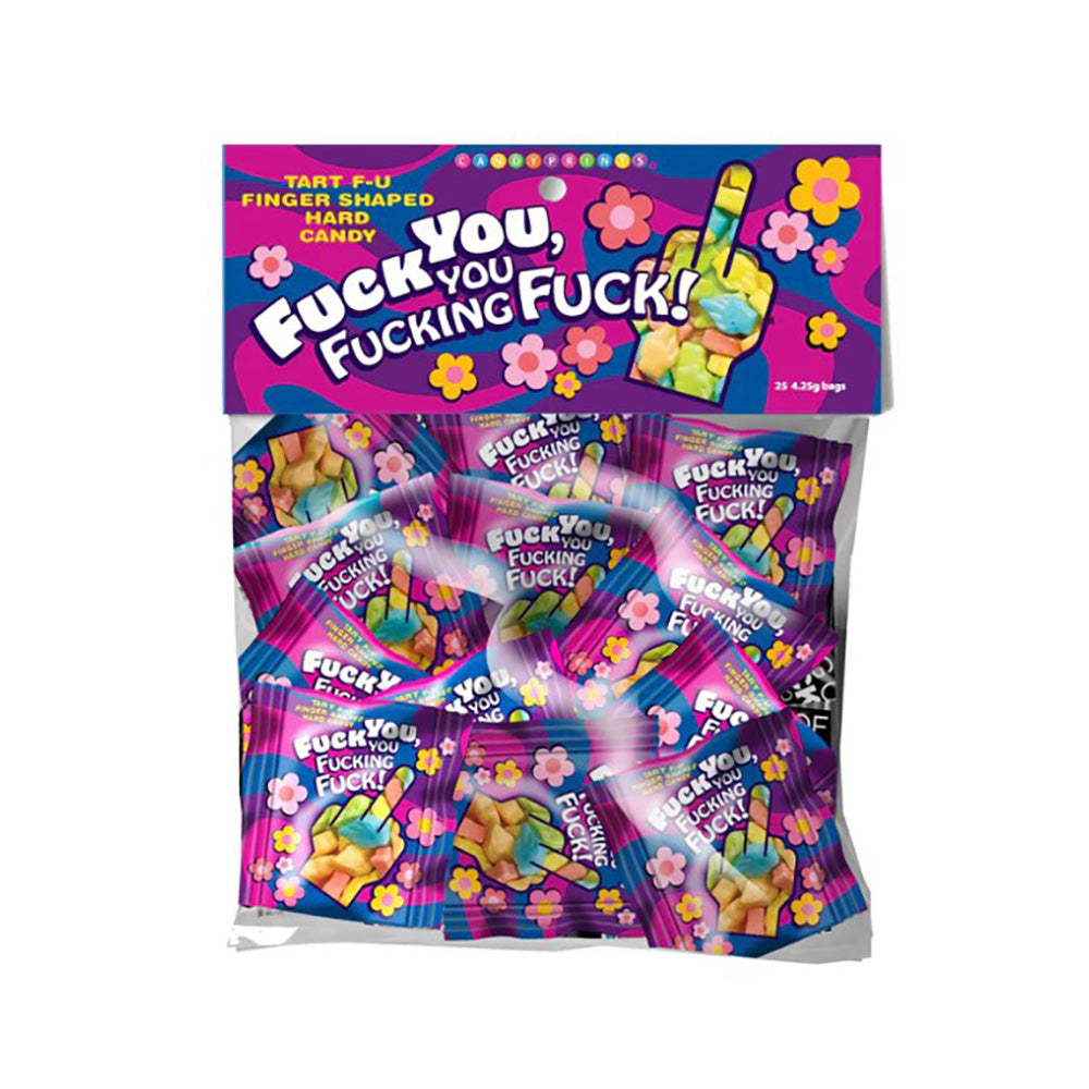 Fuck You, You Fucking Fuck! Bag of 25 mini bags