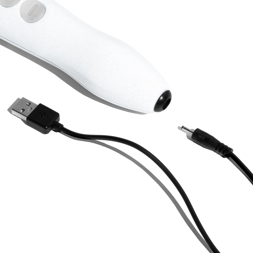Doxy Die Cast R Cordless Wand Massager – Stardust White