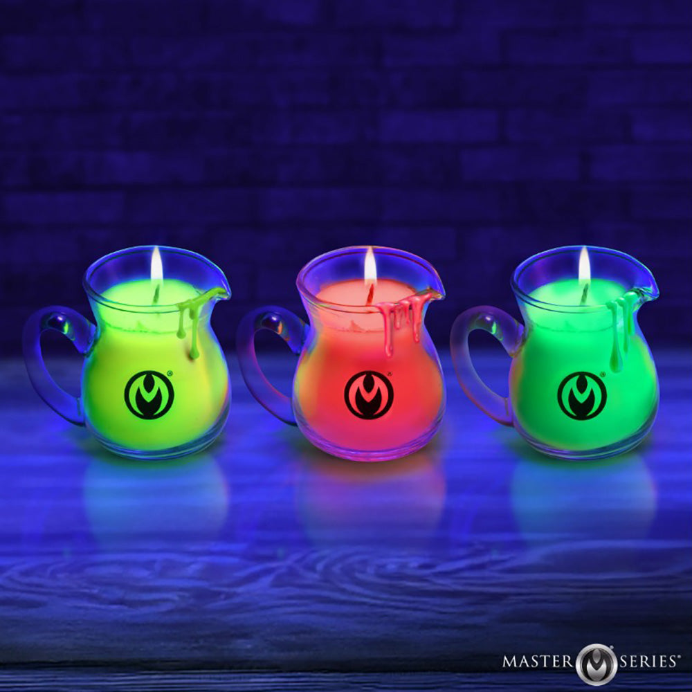 Blacklight Wax Play Pitchers
