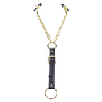 Penitentiary Nipple Clamps And Cock Ring Set