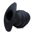 Hive Ass Tunnel Ribbed Hollow Plug - Med
