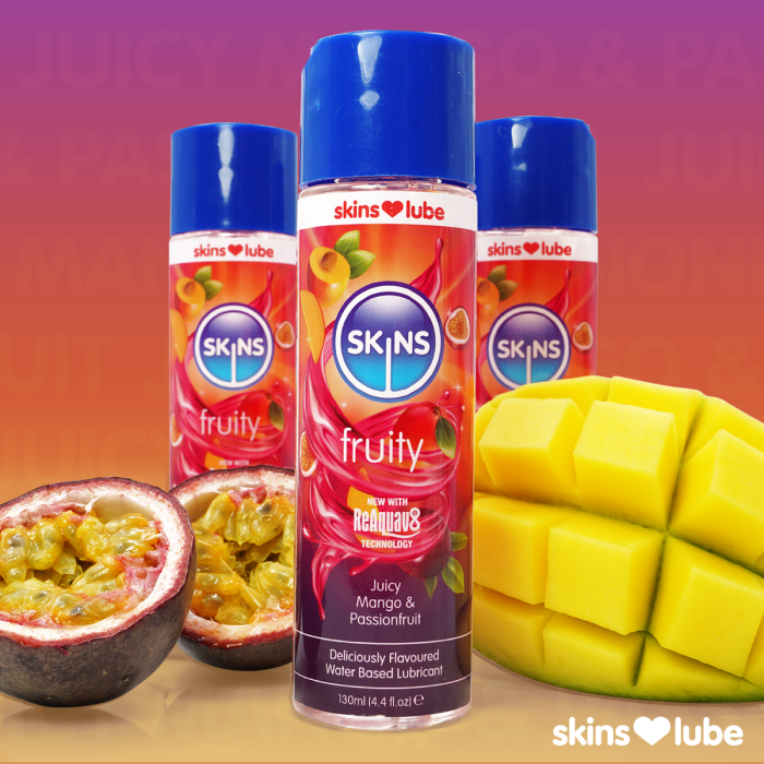 Skins Mango & Passion Fruit Water Based Lubricant 4.4 fl oz