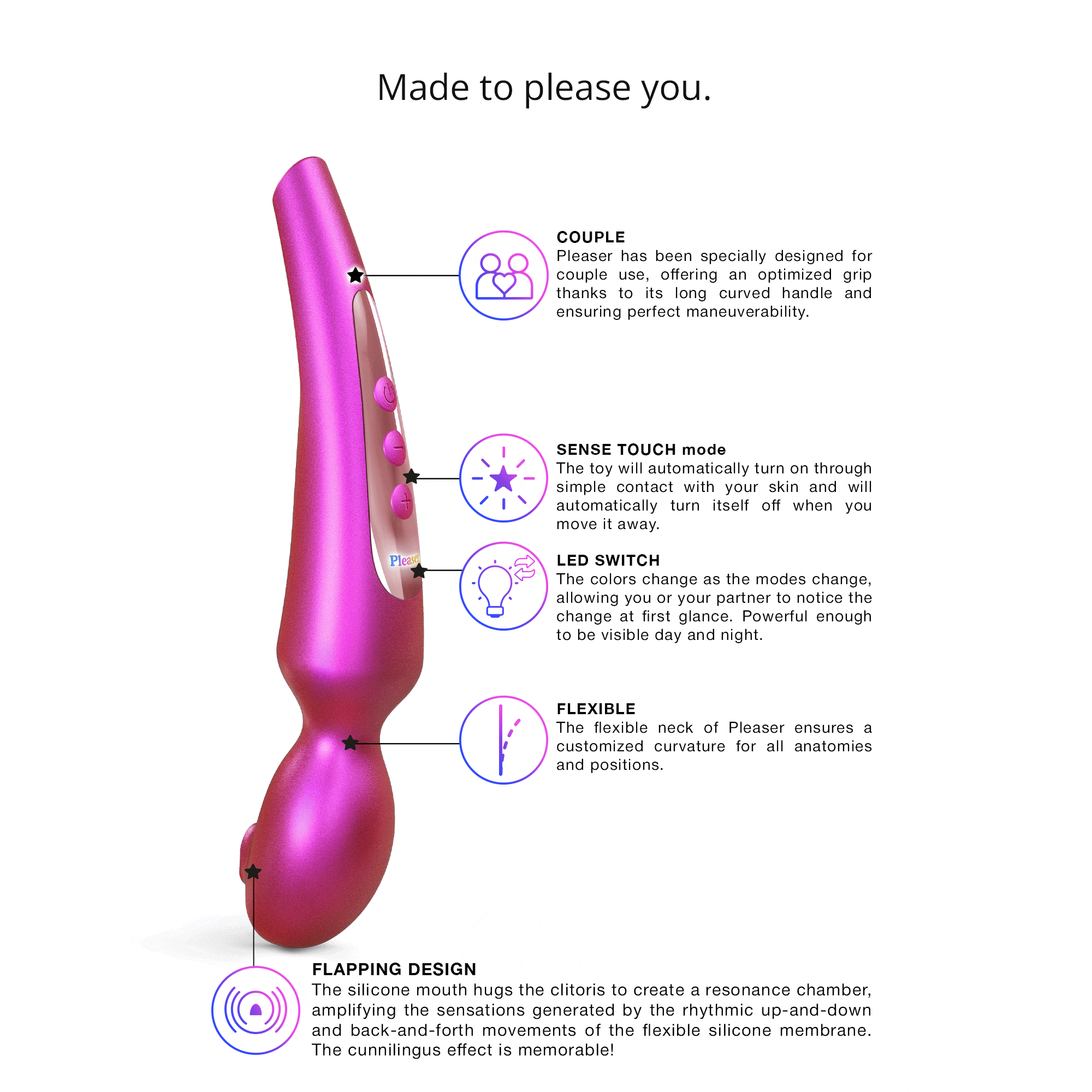 PLEASER - IRIDESCENT BERRY