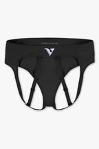 Womens Small - JockVStrap Sheer Briefs - Black