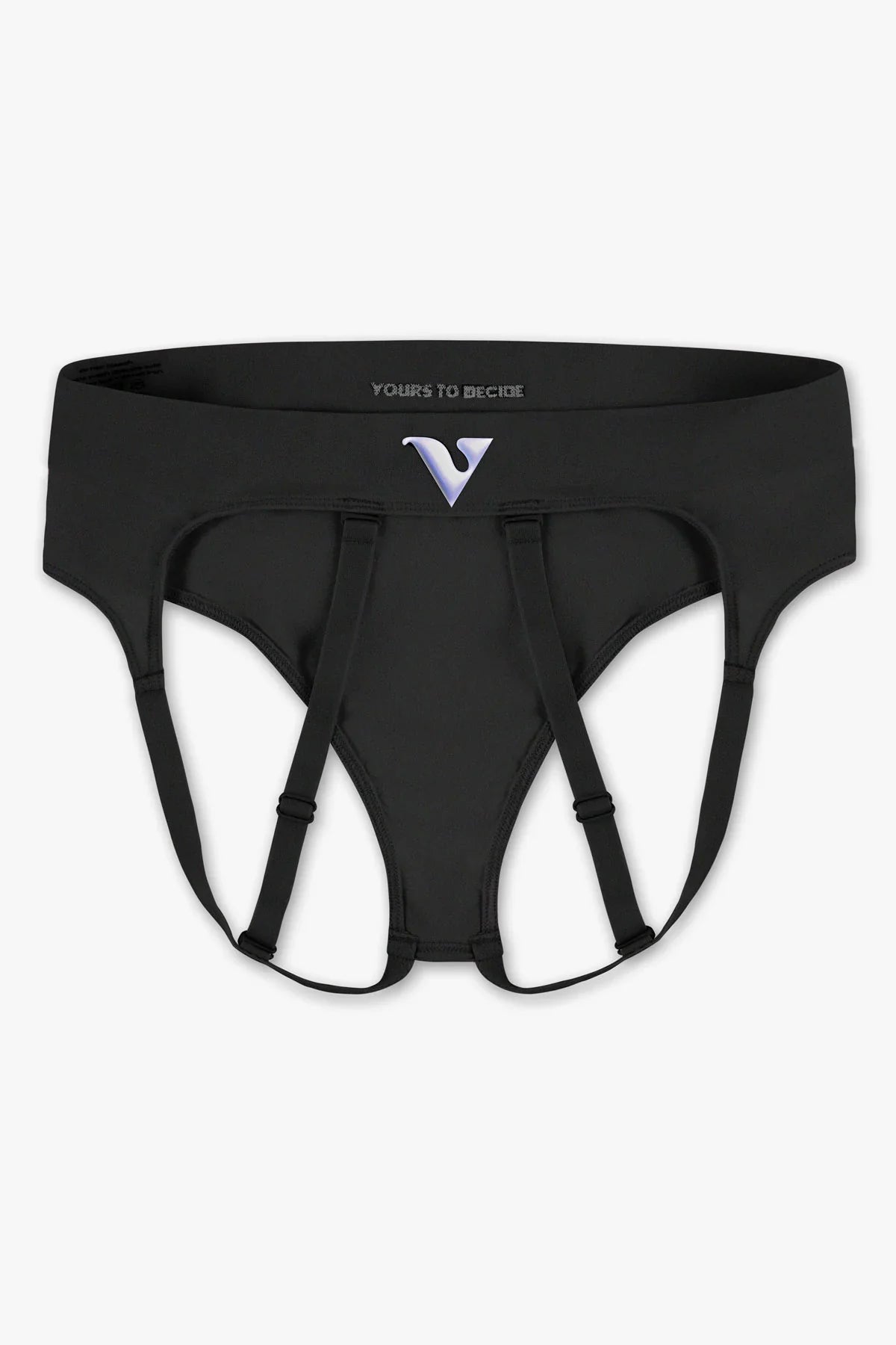 Womens Small - JockVStrap Sheer Briefs - Black