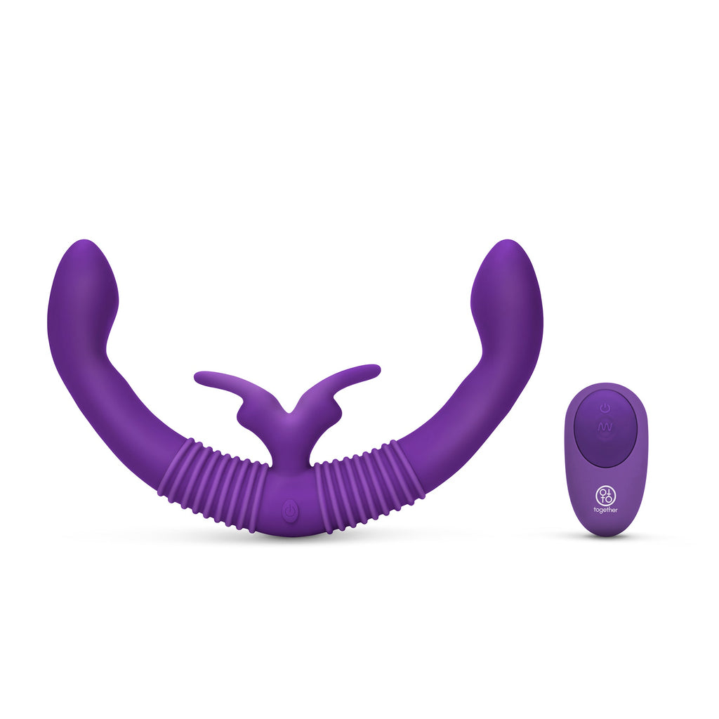 Together Remote-Control Couples Dual Rabbit Vibrator