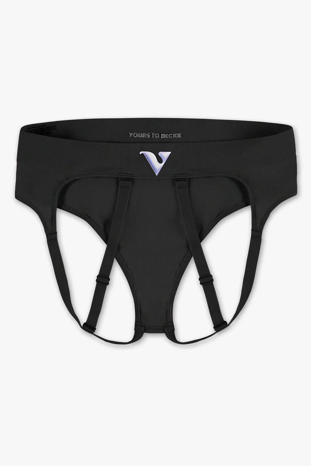 Womens Medium - JockVStrap Sheer Briefs - Black