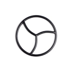 Black Suspension Ring *bulk pkg*