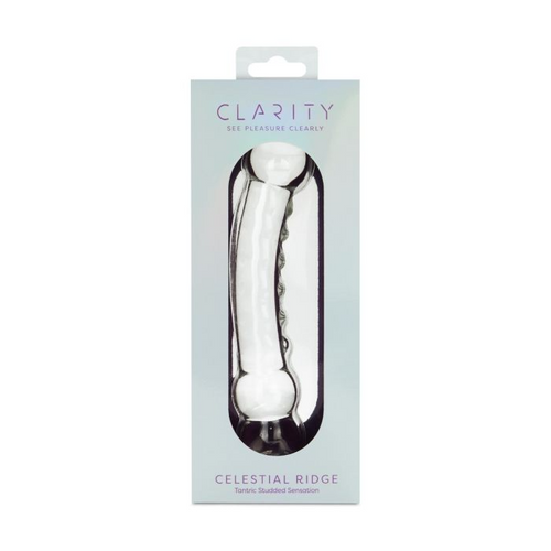 Clarity - Glass Dildo - Celestial Ridge