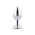 Jewel Heart Metal Butt Plug Training Set