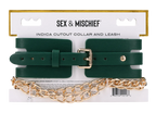 Indica Cutout Collar and Leash