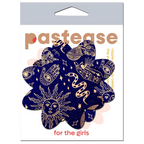 Midnight Celestial Sun & Moon Petal Breast Pasties
