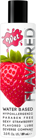 Flavored Sultry Strawberry Edible Lube 3oz