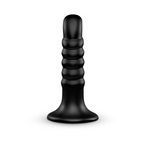 KRUSH - 9.5" CURVED & RIBBED DILDO WITH SUCTION CUP