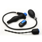 Inflatable Anal Plug & Urethral Sound E-Stim Kit w/remote
