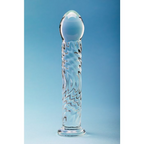 Clarity - Glass Dildo - Seraphic Ripple