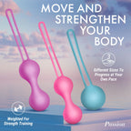 Silicone Weighted Kegel Ball Set