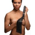Vibra-Lasher 9X Vibrating Silicone Dildo Flogger