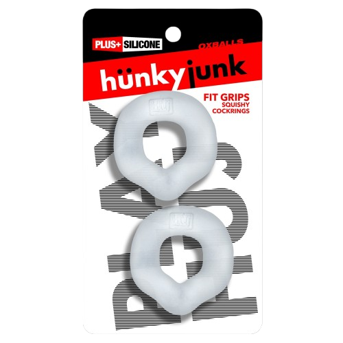 FIT GRIPS 2-pack ergo-fit cockrings CLEAR/CLEAR