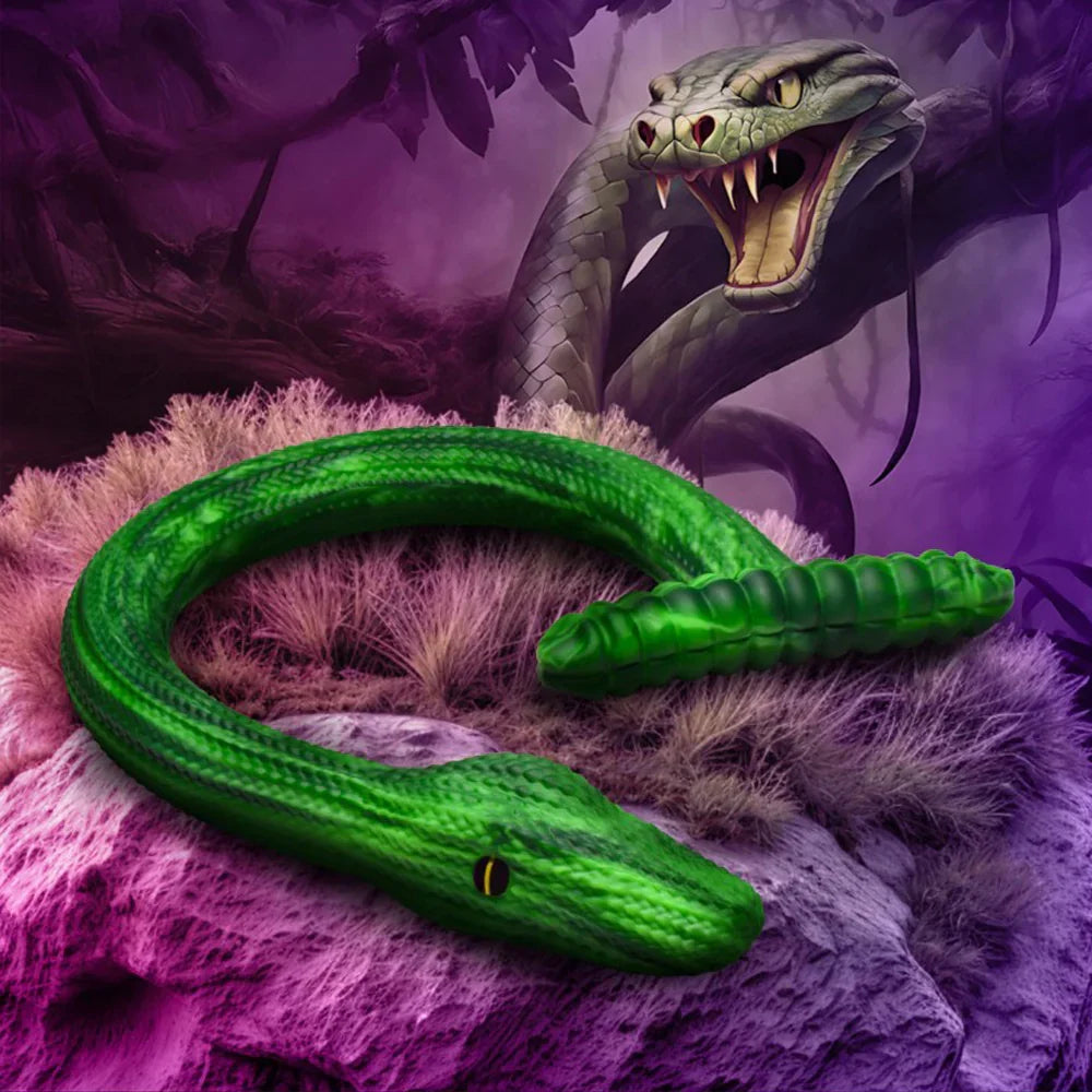 Slither Silicone Dildo  22.5"