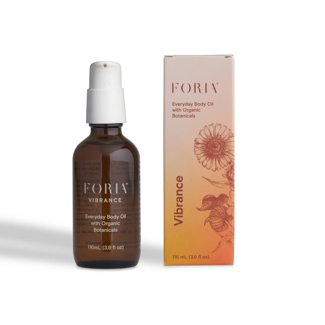 FORIA Vibrance Everyday Body Oil with Organic Botanicals 116ml / 3.9oz