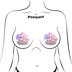 Pastel Celestial Fairycore Mushroom Breast Pasties