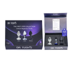 Beginner, The First Step Anal Plug Set – Glass, Metal & Silicone