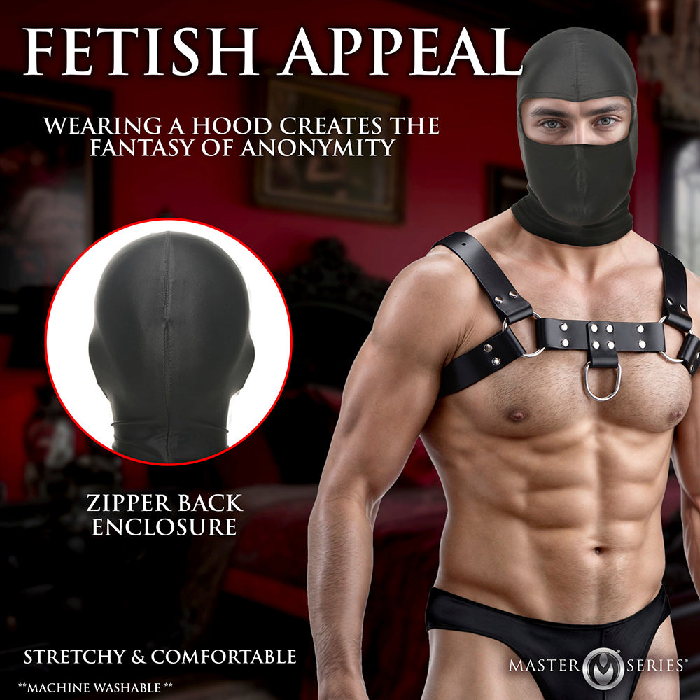 Drone Hood - zippered back