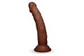 6.75" Realistic Dildo - Dark