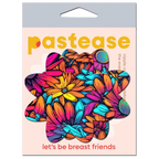 Neon Flowers Petal Breast Pasties