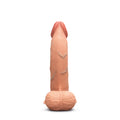 b-vibe Slipskin Realistic Silicone 8" Dildo – Curvy Mocha