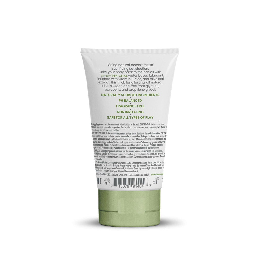 Simply® Natural Water-Based Personal Lubricant 4oz