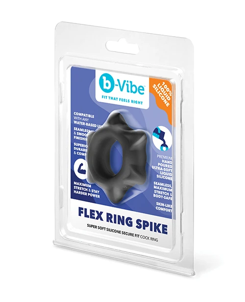 FLEX RING SPIKE - SILICONE COCK RING