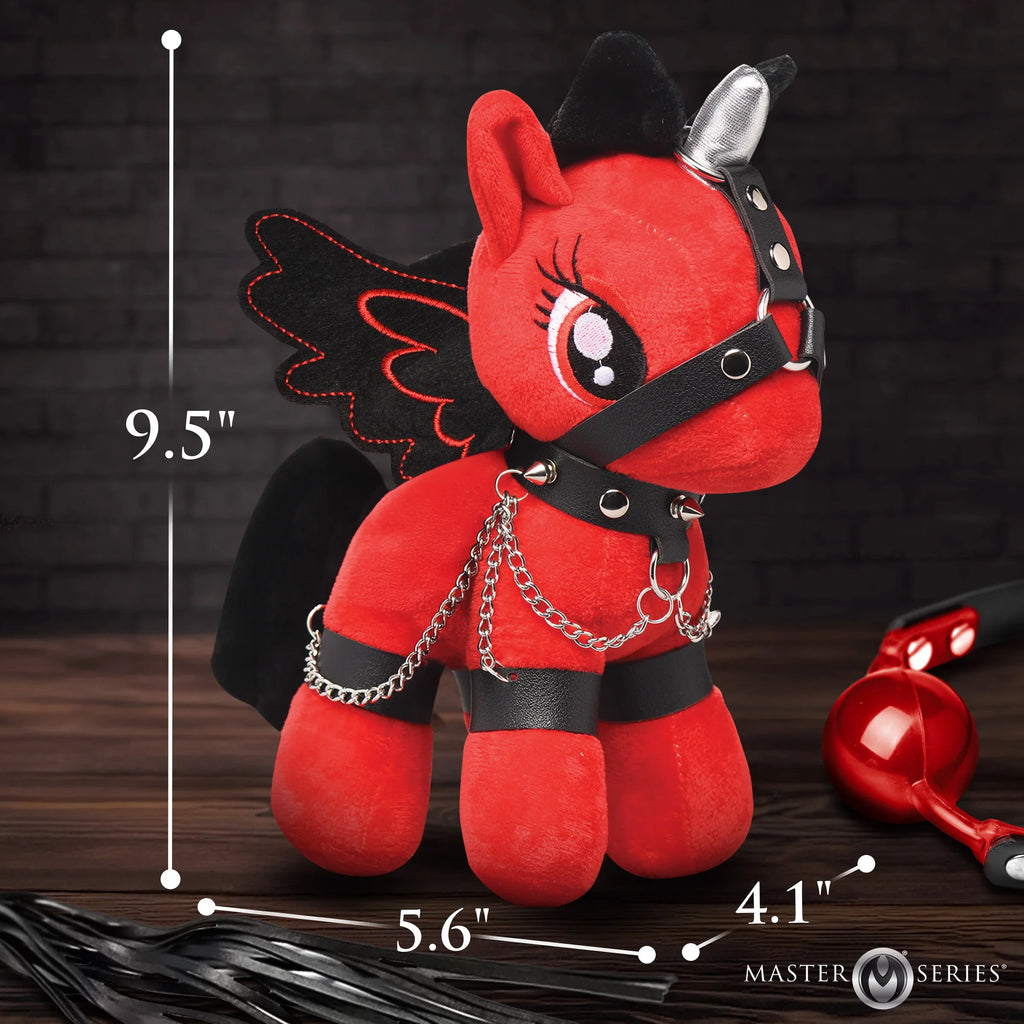 Scarlet Chainheart Bondage Pony