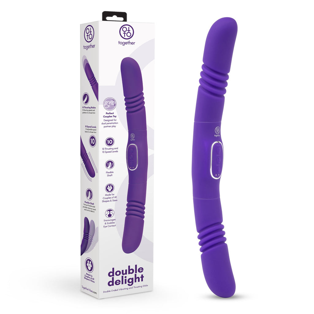 Double Delight Dual-Ended Thrusting Vibrator