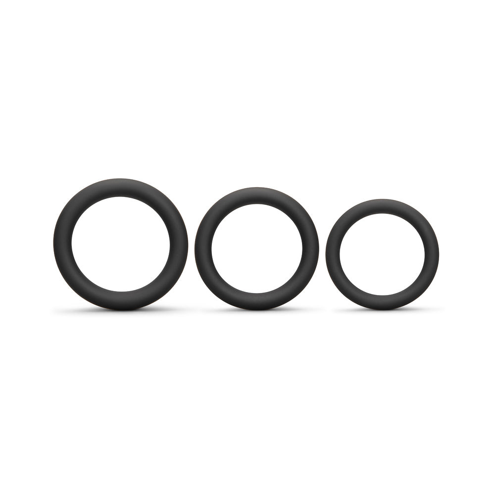 SNUG RING LITE - 3-PACK SNUG FIT SILICONE COCK RING