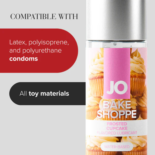 JO Bake Shoppe Frosted Cupcake Lubricant 2 fl oz (60 mL)