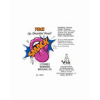 SMACK Warming & Lickable Massage Oil, Peach 3ML Pouch Display of 36 🍑