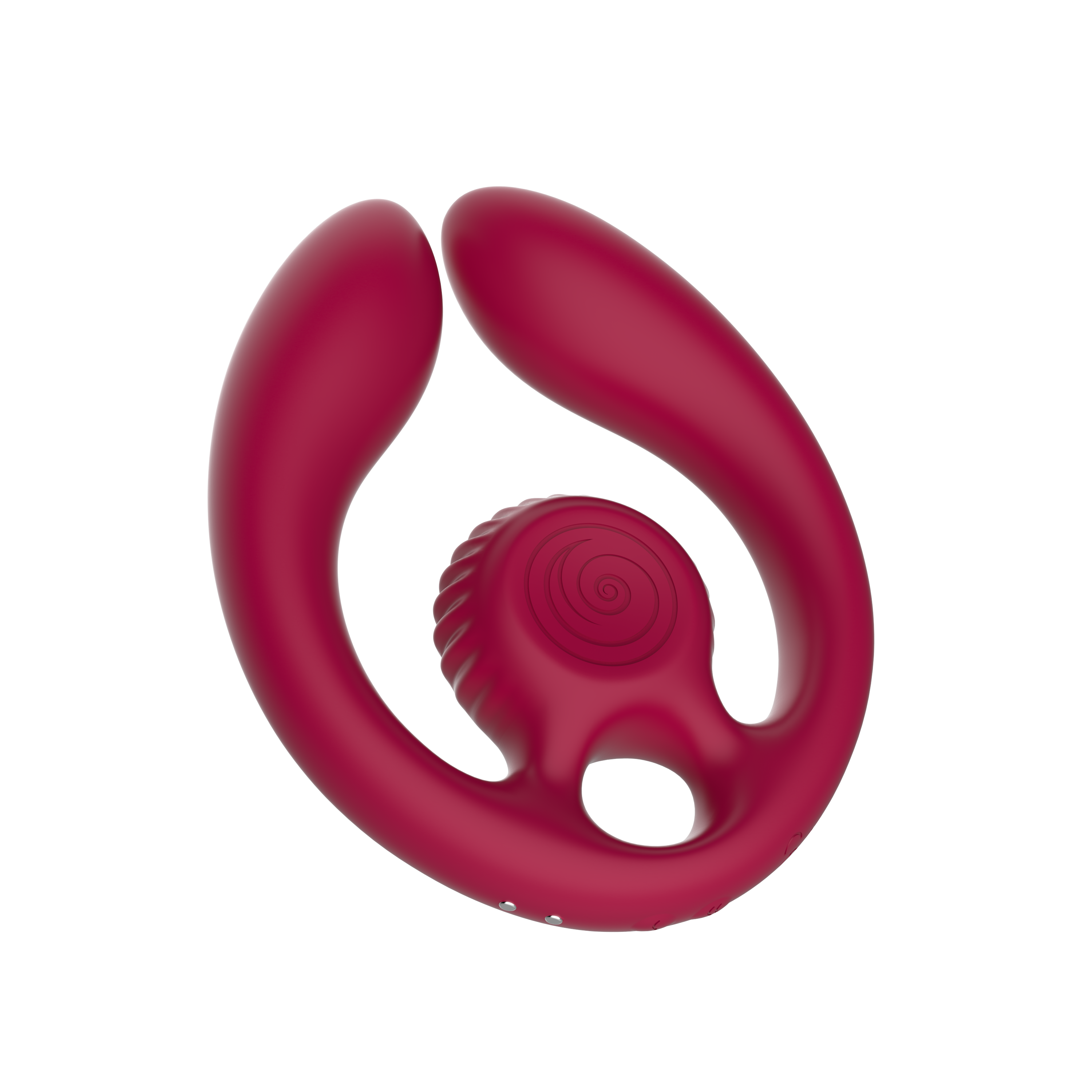 SVibe Snail GIZI Duo Couples Stimulator, burgundy