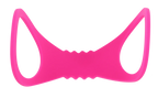 Large Hot Pink Silicone Cuffs
