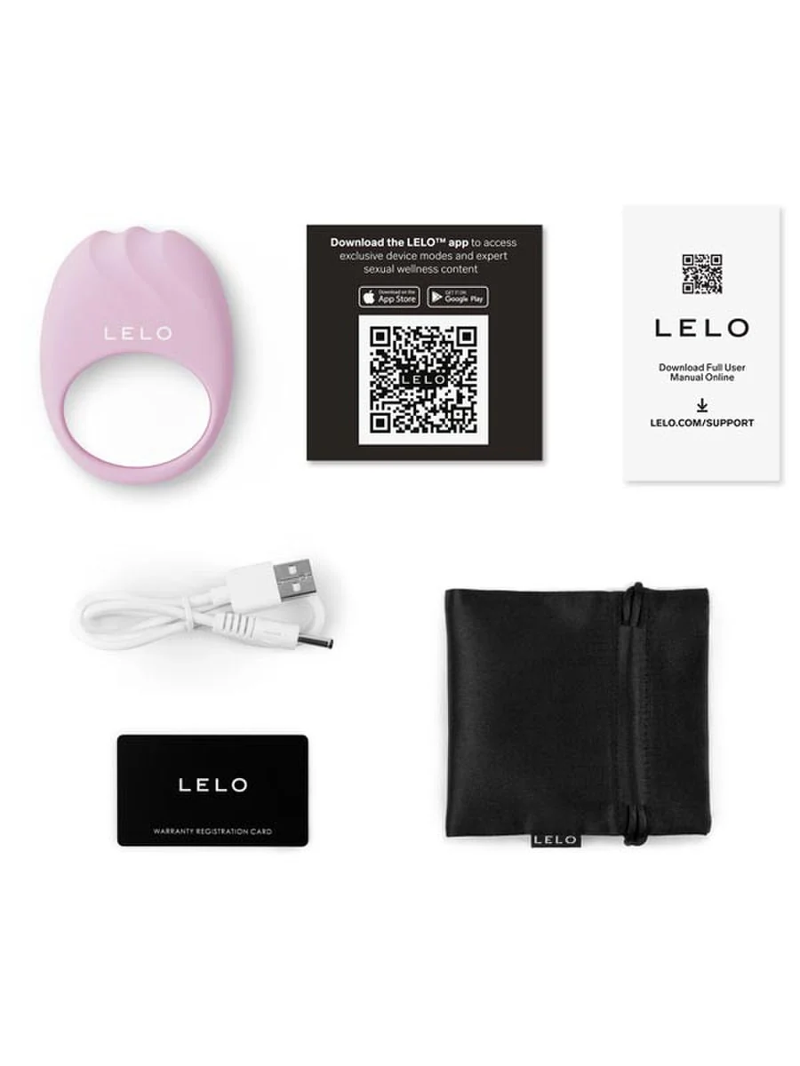 LELO LIFEGUARD™ Originals Soft Pink Vibrating Ring