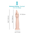 SILICONE HAND FISTING DILDO