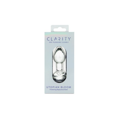 Clarity - Glass Dildo - Utopian Bloom