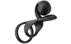 SVibe Snail JOVI couples ring, black