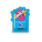 SMACK Warming & Lickable Massage Oil - Blue Raspberry 3ML Pouch Display of 36 🫐